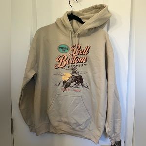 Lainey Wilson tan/cream hoodie